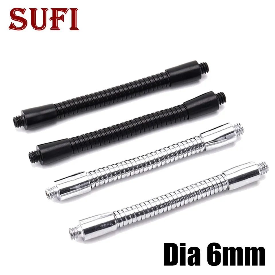 Table Lamp LED Lamp Accessories Diameter 6mm LED Serpentine Tube Desk Lamp Hose LED Gooseneck 10/20/30CM Flexible Light Holder M6 M8 M10 Screw Metal Pipe