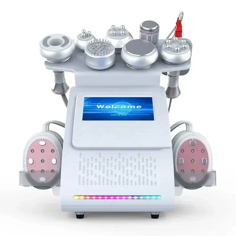 

RF Tool 80K Cavitation Ultrasonic Body Slimming Machine Multi-Polar Anti-Wrinkle Rejuvenation Skin Lift Tighten