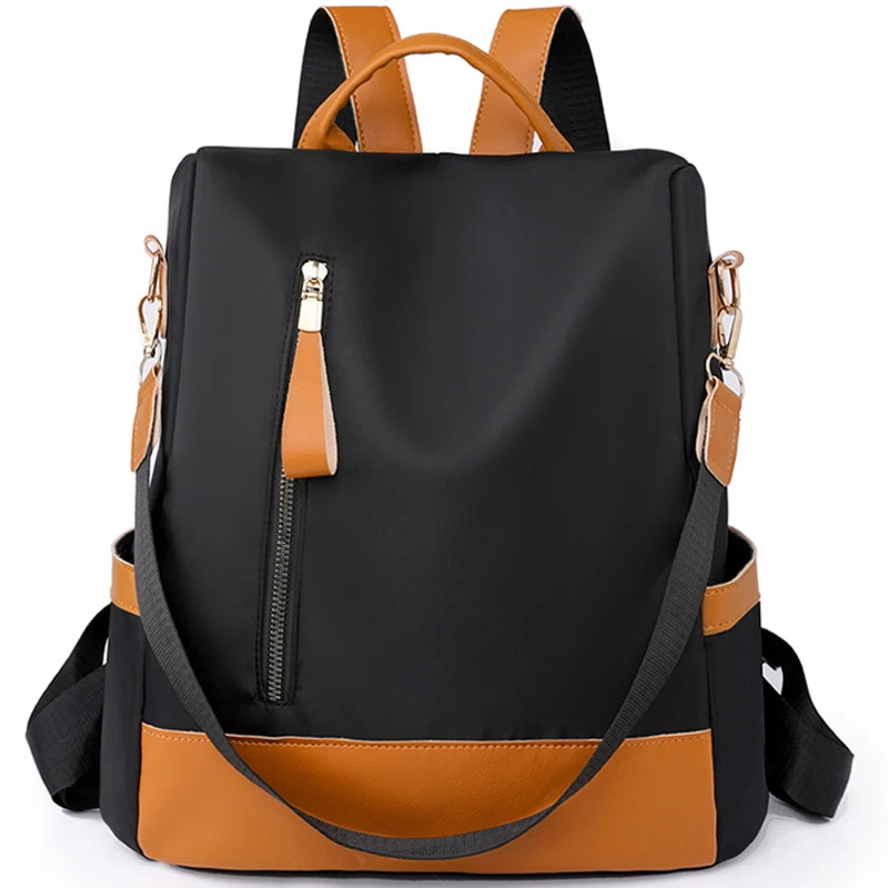 

Модный дизайнерский женский рюкзак с защитой от кражи, нейлоновые брендовые многофункциональные вместительные дорожные сумки