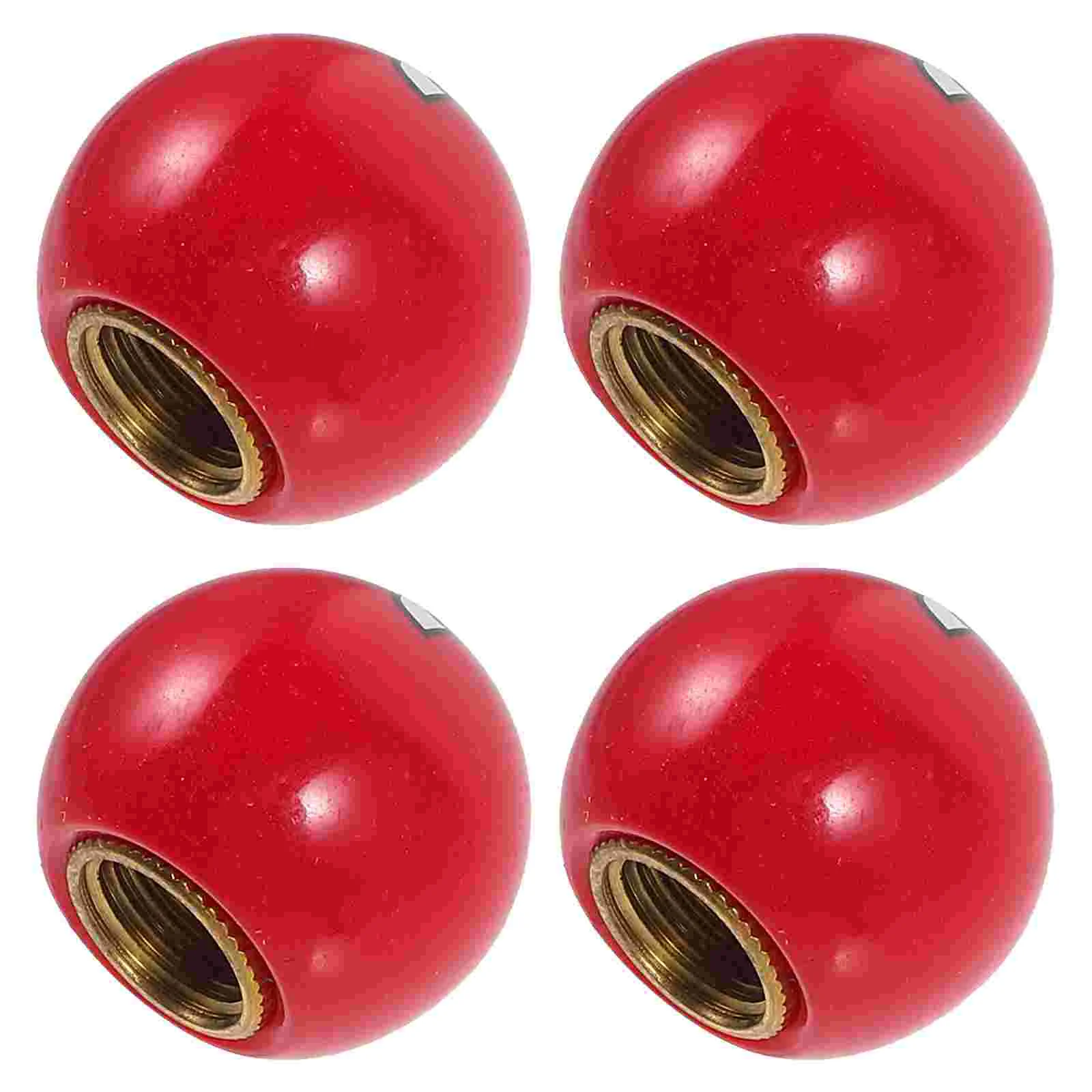 

4 Pcs Car Decor Tire Valve Caps Motorcycle Dust Tyres Decoration Stem Truck Cute