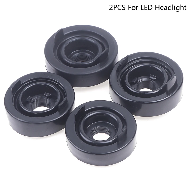 Headlight Dust Cover Universal Car Headlight Bulb Soft Rubber For LED HID Xenon Lamp 2PC