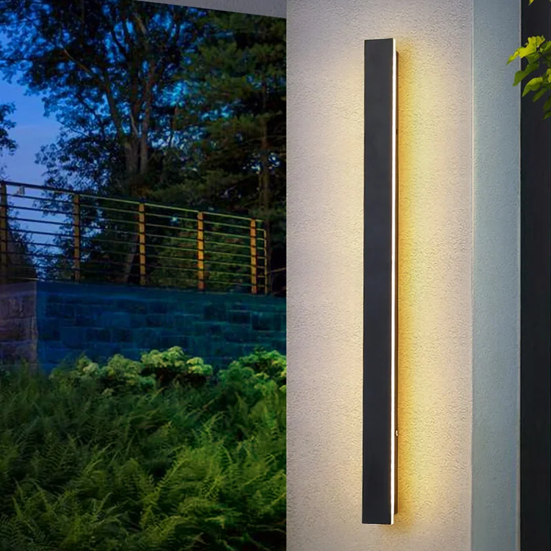 Outdoor Garden Villa Courtyard Balcony Bedroom Living Room Light Background Wall LED Modern Waterproof Ip65 Home