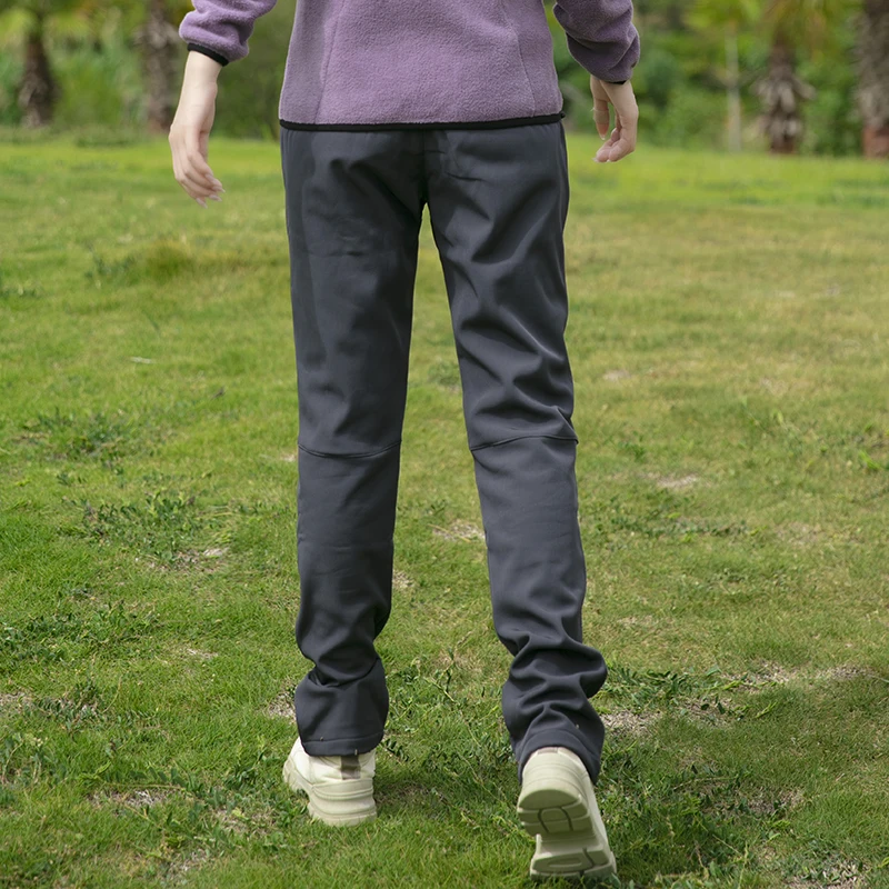 Thick Warm Fleece Winter Pants Women Waterproof Hiking Trekking