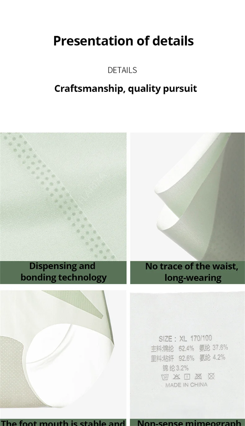 Flarixa 3PCS Seamless High Waist Panties for Women Ultra Thin Ice Silk Panties Comfort Briefs Antibacterial Underwear Underpants