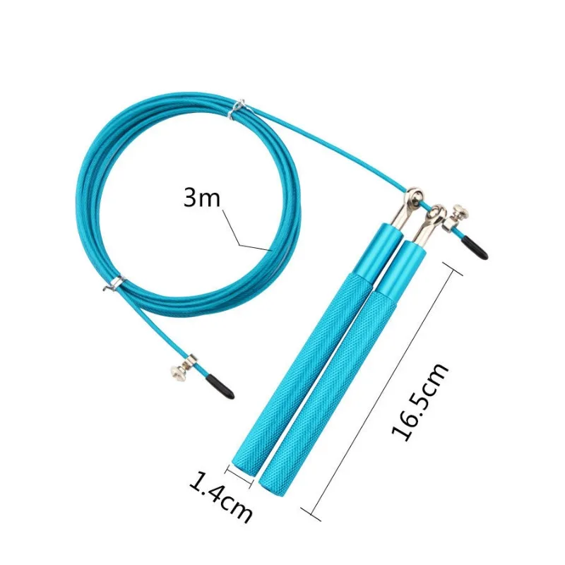 Fitness Jump Ropes Crossfit Heavy Steel Wire Speed Jump Rope for Boxing MMA Training Equipment Gym Exerciser Skipping Rope
