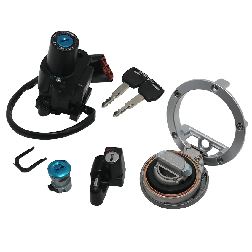 

Motorcycle Fuel Cap Seat Lock Ignition Switch With Key Kit For Honda CRF250 CRF250RL Rally 2017 2018 2019 2020 OEM:35010-KZZ-J00