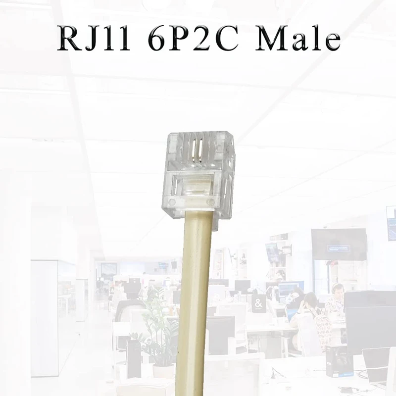 3Pcs DSL Filter Splitter For Phone Line Phone Jack Splitter In-Line DSL Filter Telephone Modem ADSL