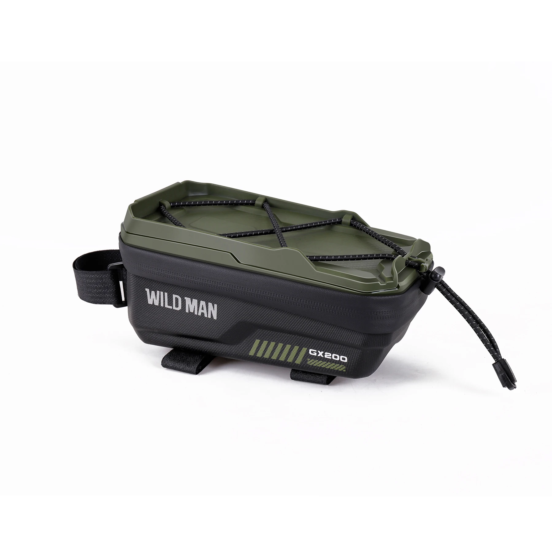 WILD MAN GX200 Hardshell EVA Mountain Bike Bag with Storage Pockets and Phone Holder