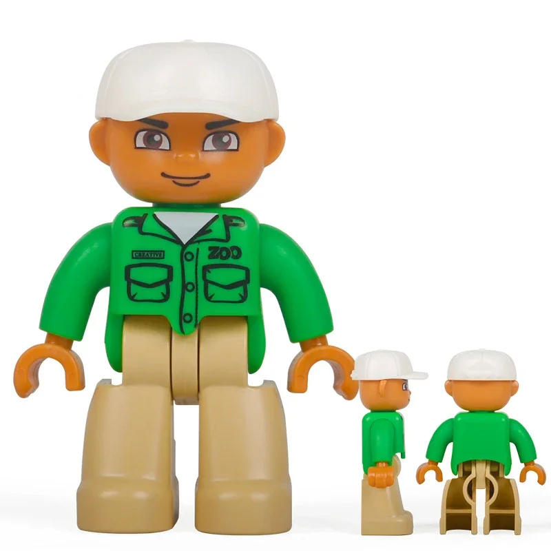 Deluxe City Action Figures Family Playset - Building Block Toys