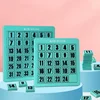 Magnetic 6x6 Number Sliding Puzzle Klotski Game Huarong Road Board Math Game Early Educational IQ Training Toy Gift 3x3 4