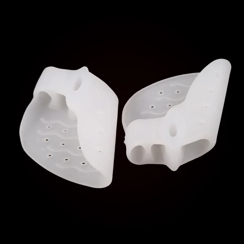 2Pcs Gel Foot Care Tool Bunion Corrector Bone Big Toe Protector Hallux Valgus Straightener Toe Spreader Pedicure Corrector Hallu 6