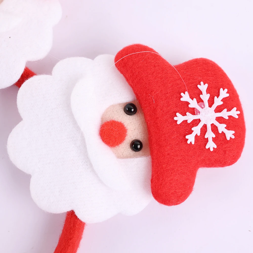 Description Picture 5 of itemChristmas LED Light Hairband Snowman Headband Ornaments For Party Christmas Decorations New Year Navidad Gift Hair Accessories