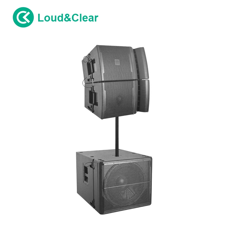 High Power Professional Audio Active Church Professional Audio Stage Concert Speaker 18 Inch Line Array