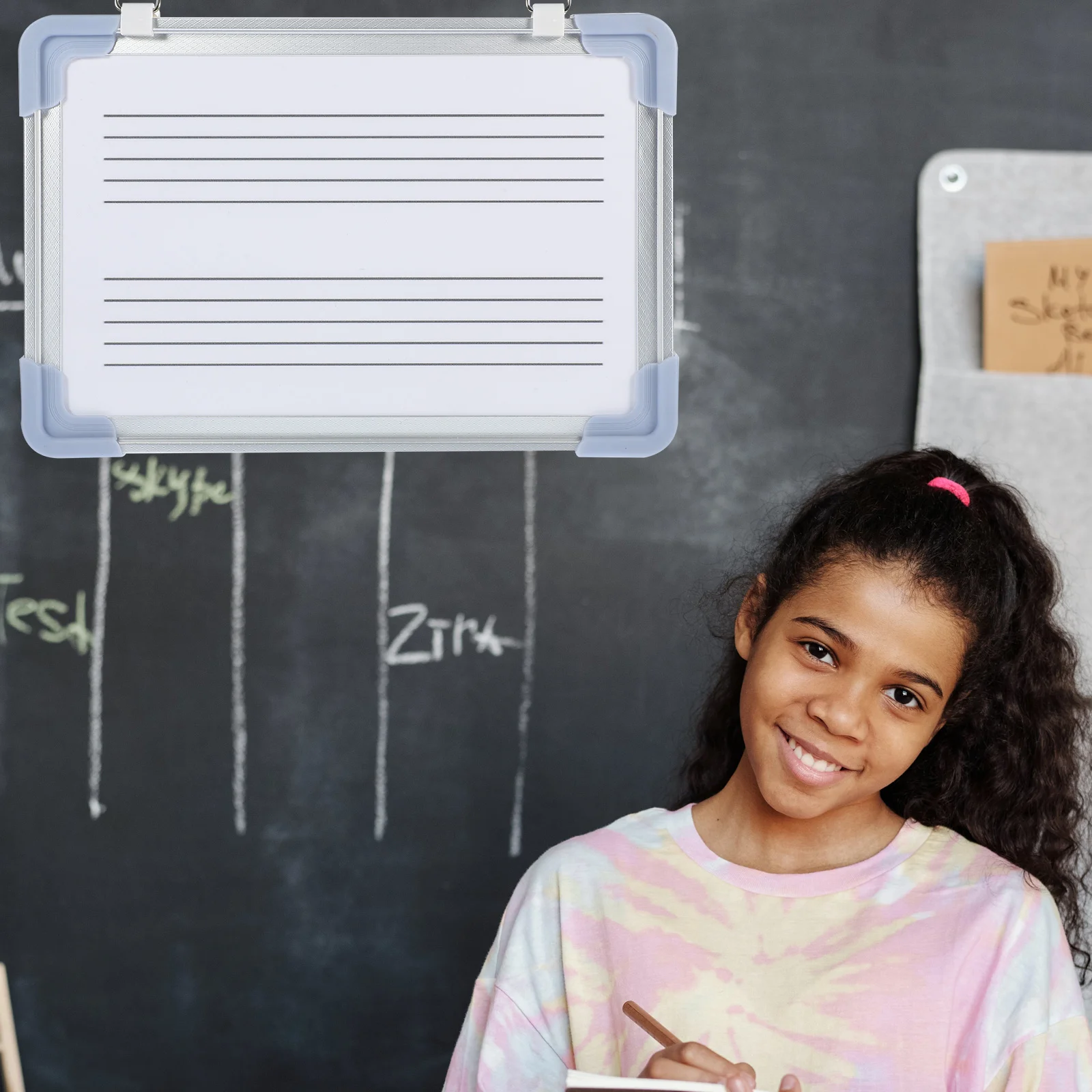 Staff Magnetic Whiteboard Magnetic Teaching Dry Erase Boards Symbol Horizontal Grid Classroom with Lines Practice Child