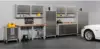 Heavy Duty Rolling Cabinet Workbench Table with Solid Wood Top Workstation for Garage Warehouse Office Workshop 5