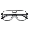 Large Frame Polarized Myopia Sunglasses 6 in 1 Prescription Magnetic Clip Men Women Glasses Optical Eyewear -0.5 to -6.0 3