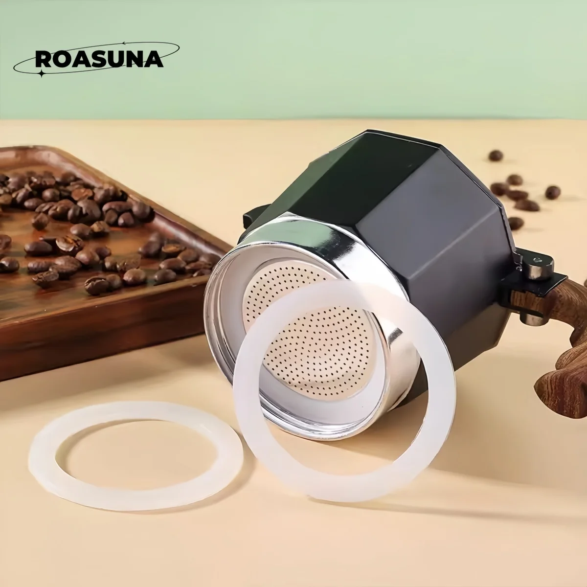 Flexible Silicone Sealing Ring 1pc for French Press Coffee Maker Essential Kitchen Coffee Accessory-Gasket Ring french press coffee press,coffee press,coffee maker accessory,silicone seal ring