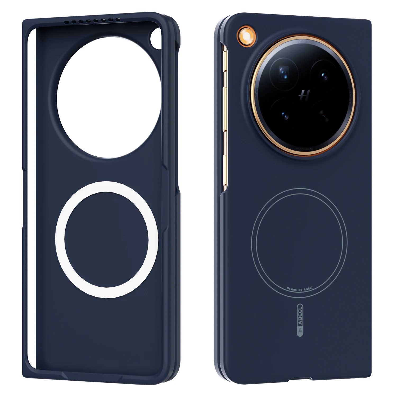 Enhanced Liquid Silicone Invisible Protective Case with Magnetic Wireless Charging and Shockproof Cover