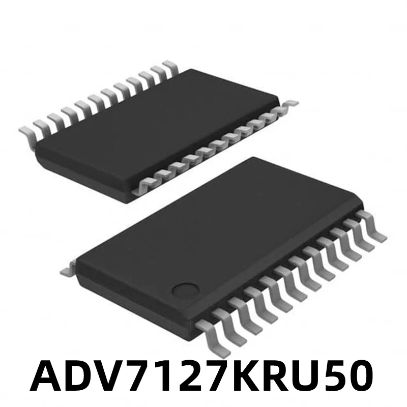 

1PCS Chip Mounted ADV7127KRU50 ADV7127 10 Bit DAC Digital To Analog Converter TSSOP-24 Packaging