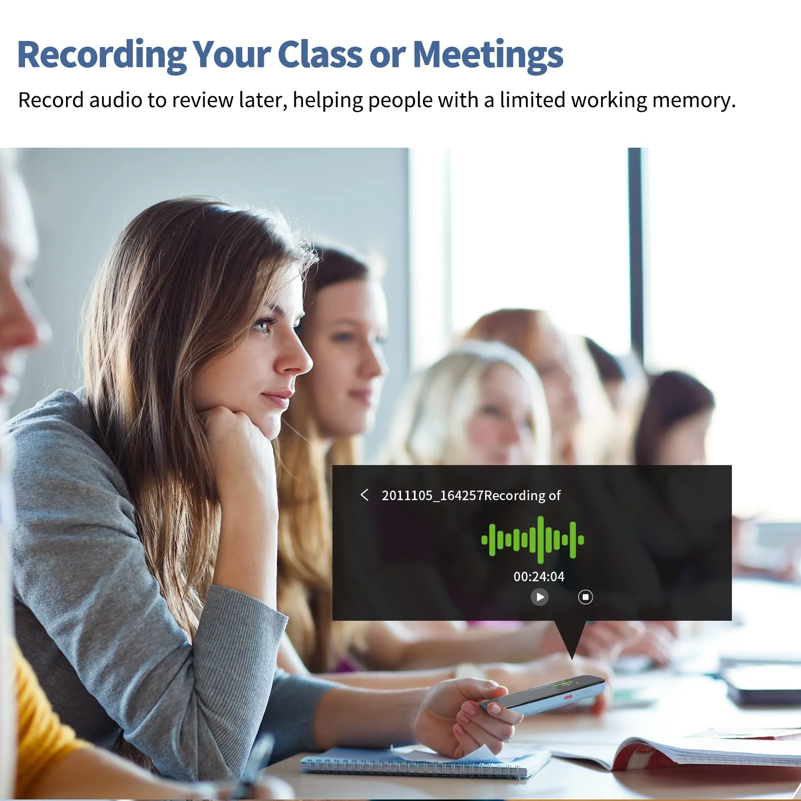 NEWYES 3 프로 스마트 음성 스캔 번역기 펜 다기능 실시간 121개 언어 번역 비즈니스 사전 펜