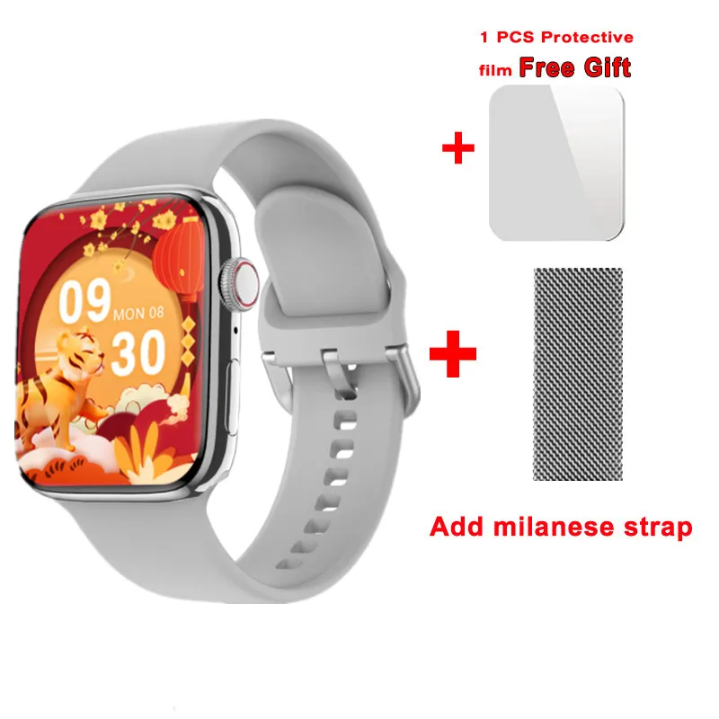 EnohpLX IWO 17 GPS Smart Watch Men IP68 Waterproof Bluetooth Call AI Voice 1.9 inch TFT Screen 380mAh NFC Women Smatwatch 