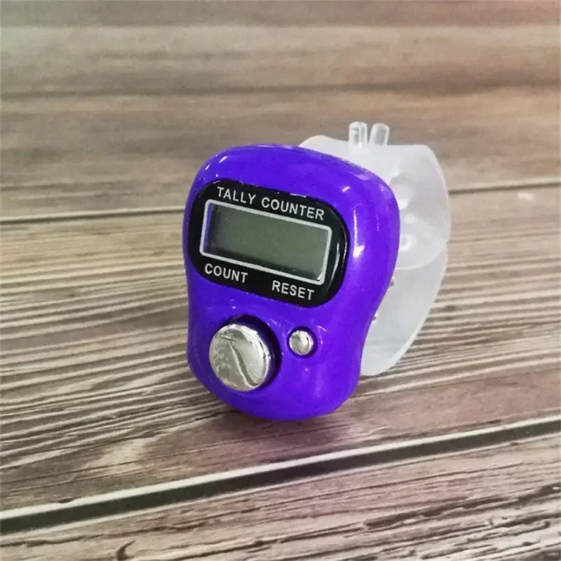 Mini Stitch Marker And Row Finger Counter LCD Electronic Digital Tally Counter For Sewing Knitting Weave Tool Key Number Count hand tally counter electronic counter