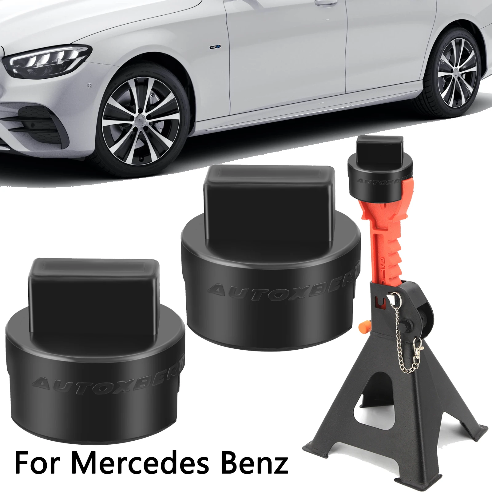 

Dual-use Jack Pad Stand Adapter Fits Car Axle Jack Stands Floor Jack For Mercedes Benz A B C E Class GLS GL M R S W203 W204 W212