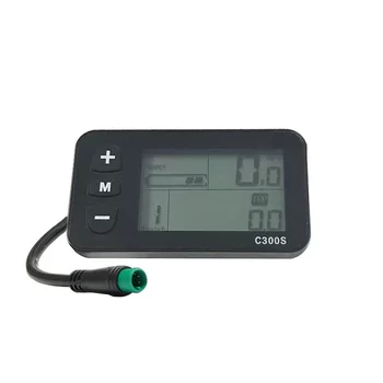 Display LCD per bicicletta elettrica C300S 5pin 36V 48V Regolatore di velocità per MTB Scooter elettrico Accessori Ebike Pannello di controllo della velocità