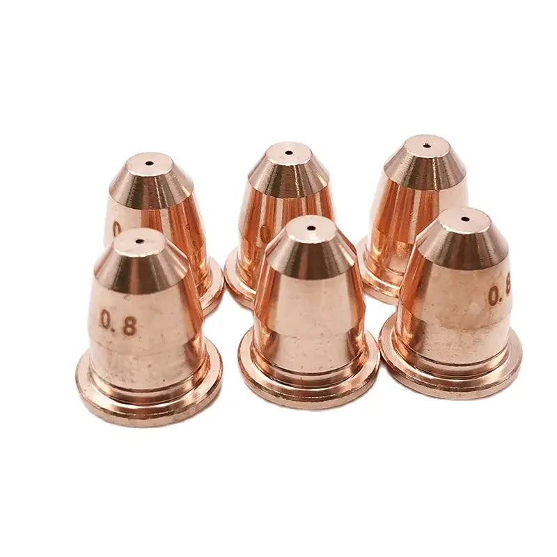 20pcs/lot plasma consumables 20A 30A 40A PD0116 Hafnium Tip nozzle Fit S45 CUT55 PT-40 PT40 IPT-40 HC4000 plasma cutting torch