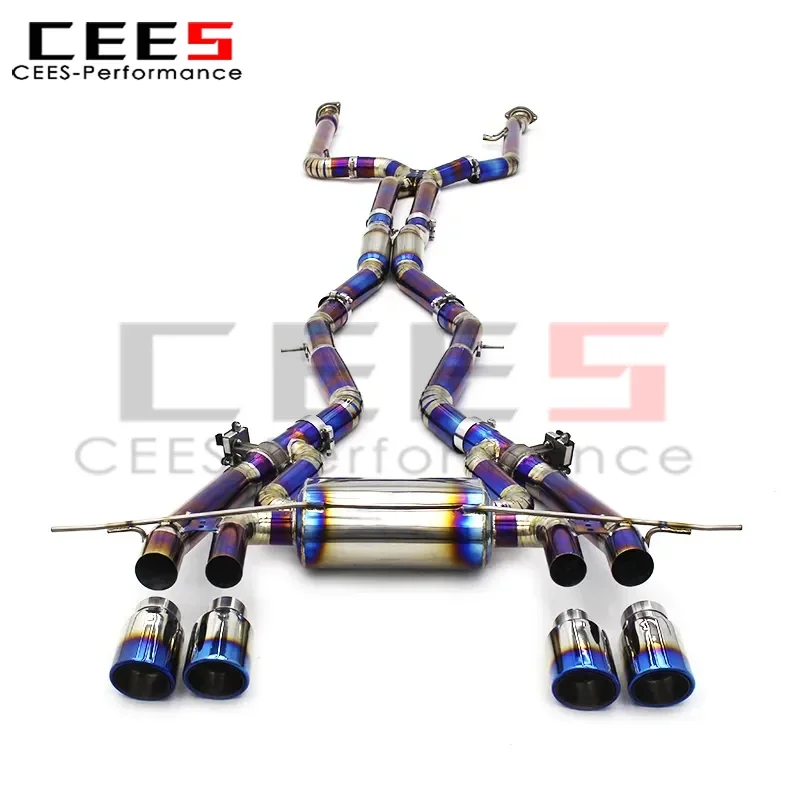 cees Performance Catback Exhaust for BMW M3 M4 G80 G82 G83 3.0T 2020-2025 Racing Exhaust Pipe System Stainless Steel/Titanium 1