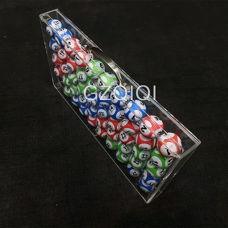 Acrylic ball box 50 ball storage box table tennis bingo