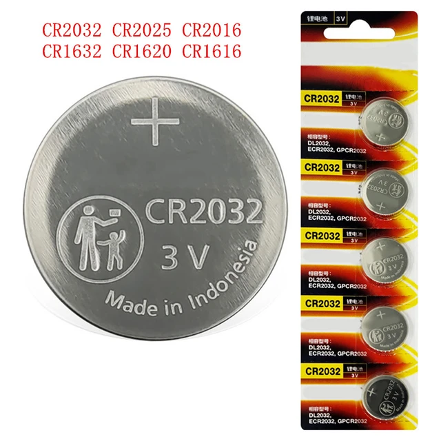 5PCS/LOT CR1616 button battery 3V lithium battery Car key remote control  battery - AliExpress