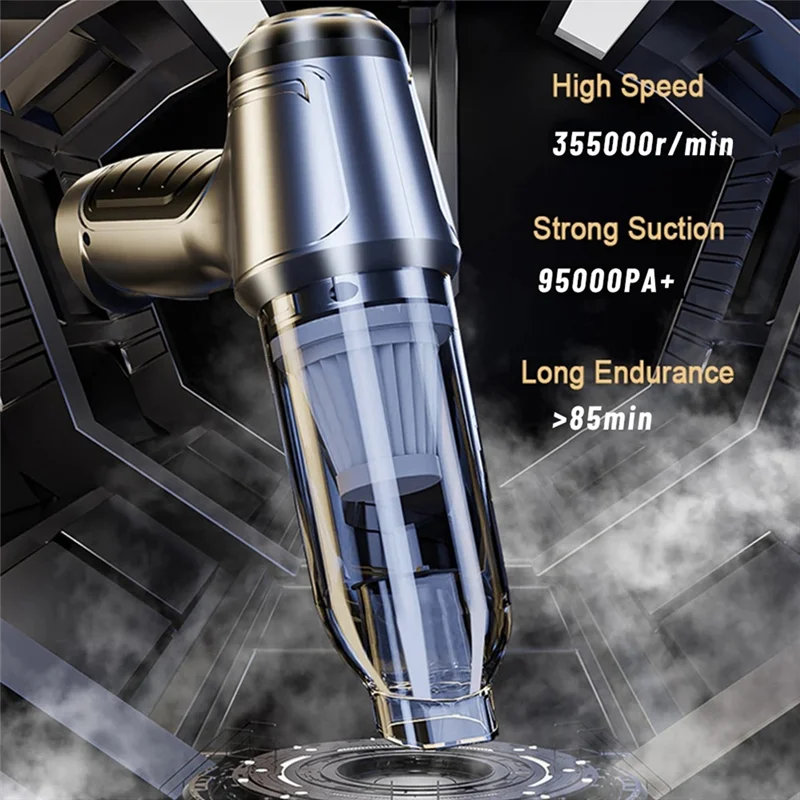 Brushless Motor Vacuum Cleaner Wireless Multifunction Blower Strong Suction Car Handheld Powerful Hand Home Portable 2