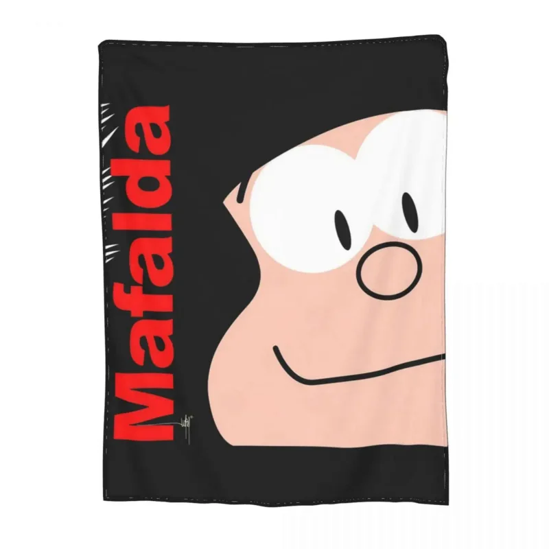 

Mafalda Comics человеческий Мерч фланелевый диван мультяшный плед одеяло уютное ультра-мягкое для автомобиля покрывала