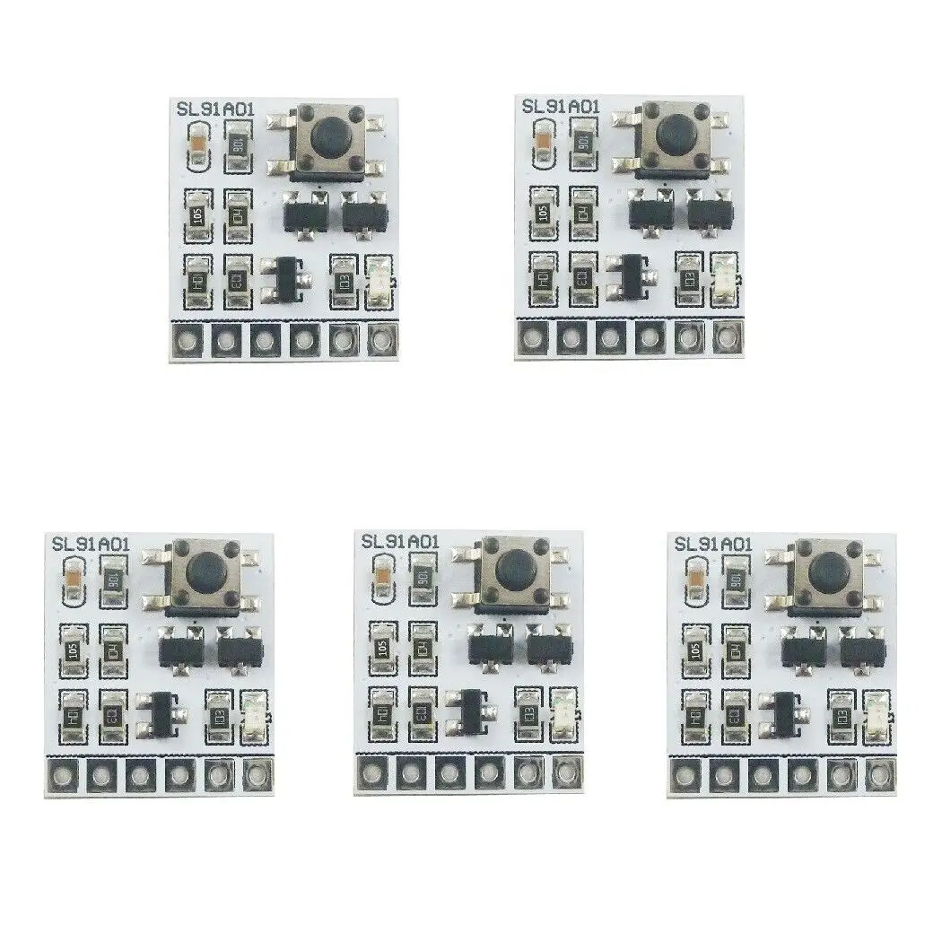 

DC2-18V 2A Bistable Self-Locking Control Switch Board Led Controller Relay Embed