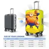 Custom Minions Anime Suitcase Cover Practical Cruise Trip Protector Luggage Accesories Flight 6