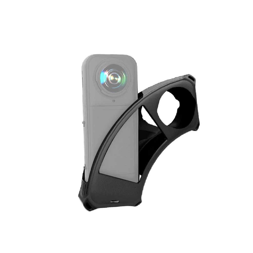 Silikon kılıf Insta360 X5 Panoramik Kamera çizilmez koruyucu kovan Kapak Koruyucu Kabuk Konut Case