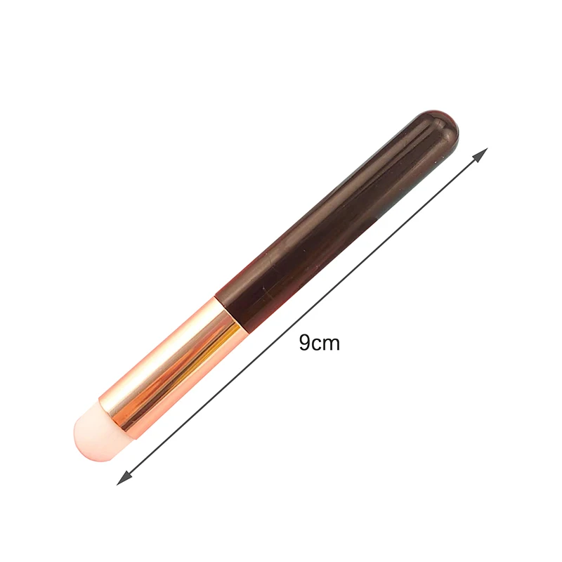 Makeup Brush 3pcs Silicone Lip Balms Lip Mask Brush With Sucker Dust Cover Lipstick Cosmetic Makeup Brushes Lipstick Brush With Storage Box