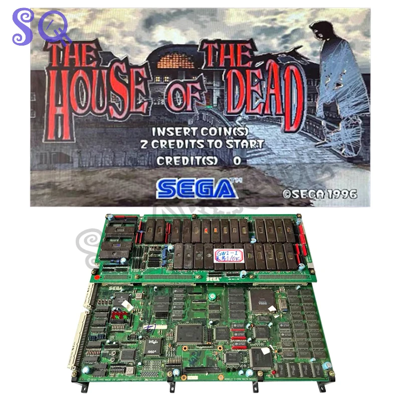 Arcade Shooting Video Game The House of the Dead PCB Jamma Board Coin Operated Gun Machine Board arcade razing storm shooting game simulator video arcade coin operated gun games machines for entertainment equipment parts