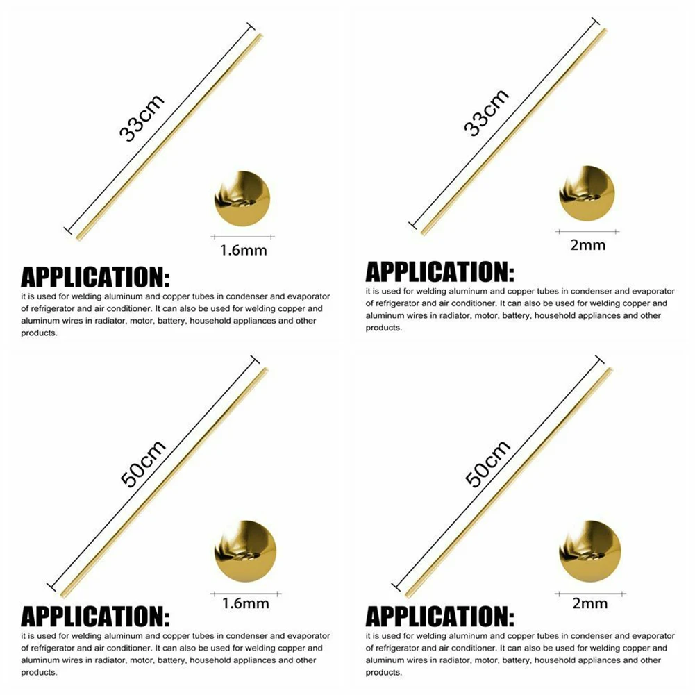 10pcs Welding Brazing Rods Low Temperature Brass Soldering Tool Weld Flux Wel Ding Wire Wel Ding Rods Brass Electrode Welding welding rods