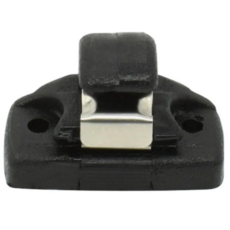 2Pcs Black Car Sun Visor Clips Plastic Hanger Holder Buckle Bracket Retainer For VW Amarok Passat B5 B6 Beetle Golf MK4 Touran