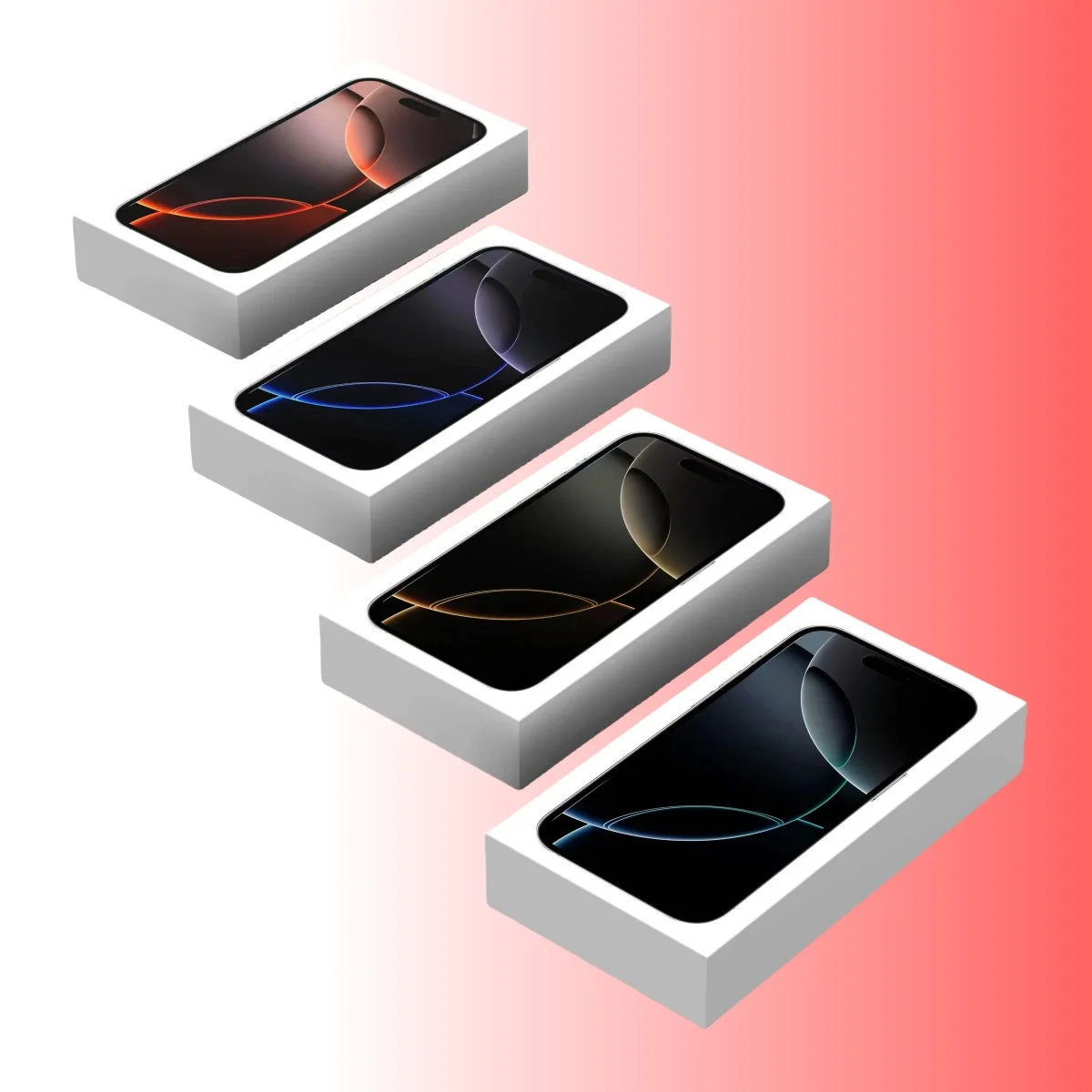 iPhone 15 15 Plus 16 Pro 16 Pro MAX'a uygun yüksek kaliteli toptan telefon kutusu.