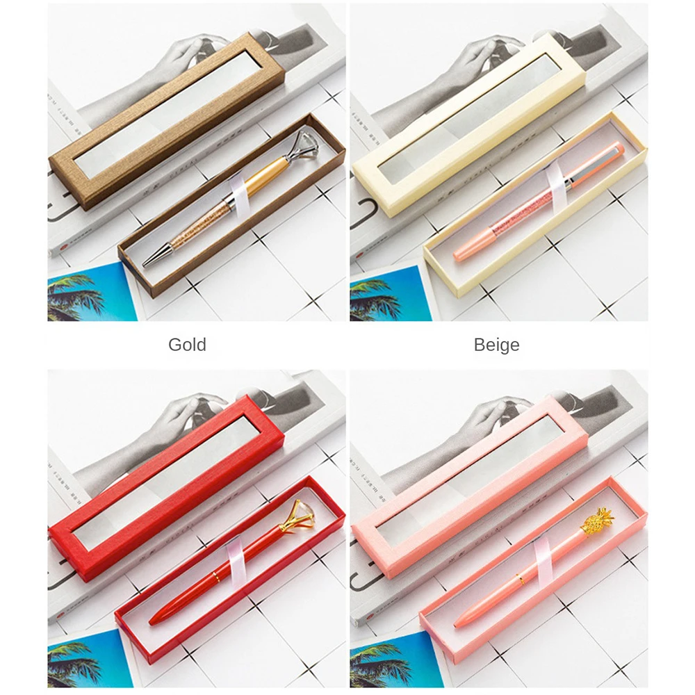 Fashionable Interior Texture Delicate Simple Design Transparent Beautiful Design Innovative Originality Simple Pen Box