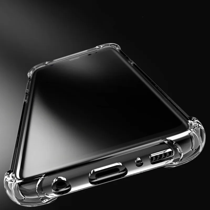 Premium Clear Silicone Shockproof Phone Cover