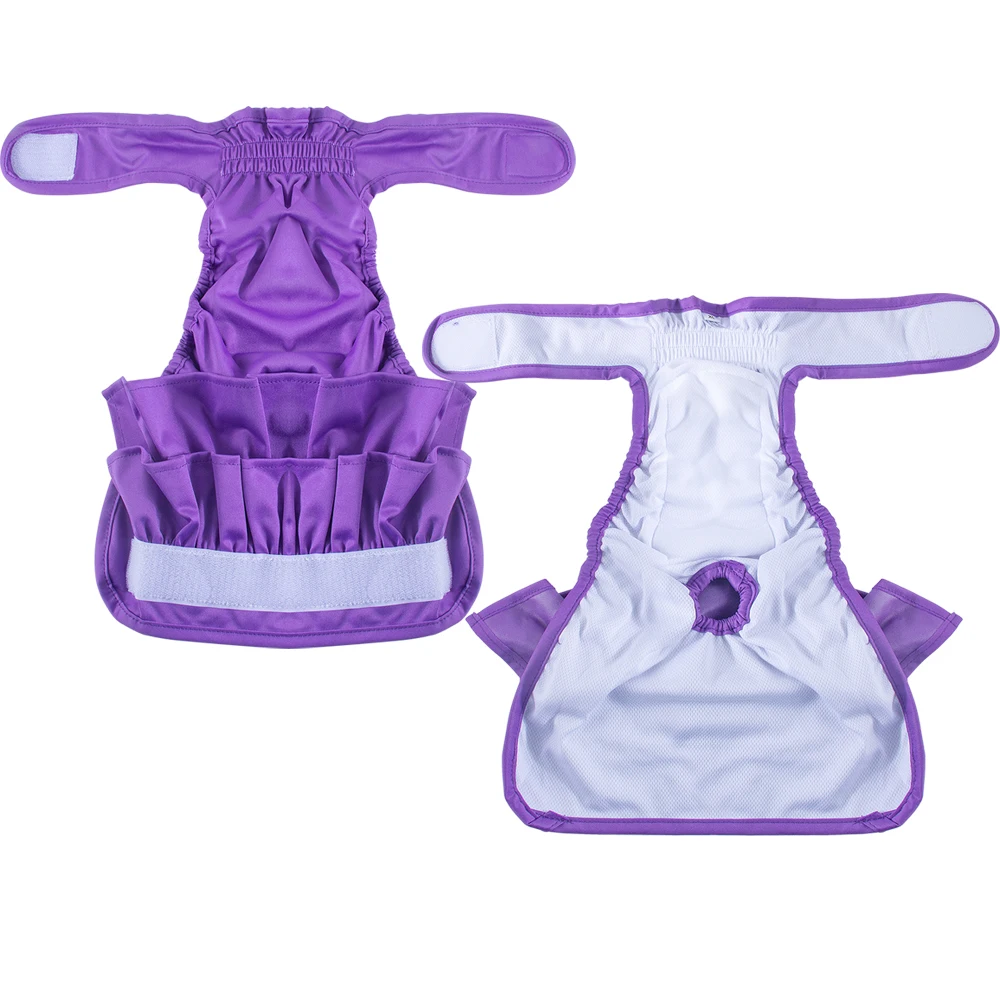 Pet Diapers Dog Diapers Dog Nappies 1pc Female Reusable