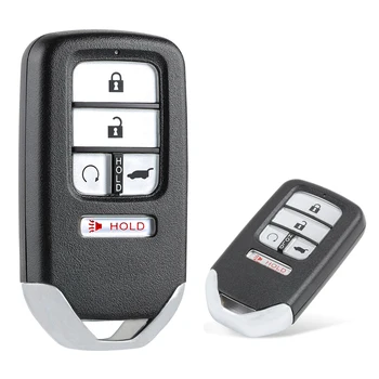 Keyforkess 433.92MHz ID47 Chip ID FCC: KR5T44 / KR5V44 5 pulsanti Smart Remote Key Fob per Honda Pilot Passport 2019 2020 2021 2022 - KEYECU 433 92MHz ID47 Chip ID FCC KR5T44 KR5V44 5 pulsanti Smart Remote Key Fob