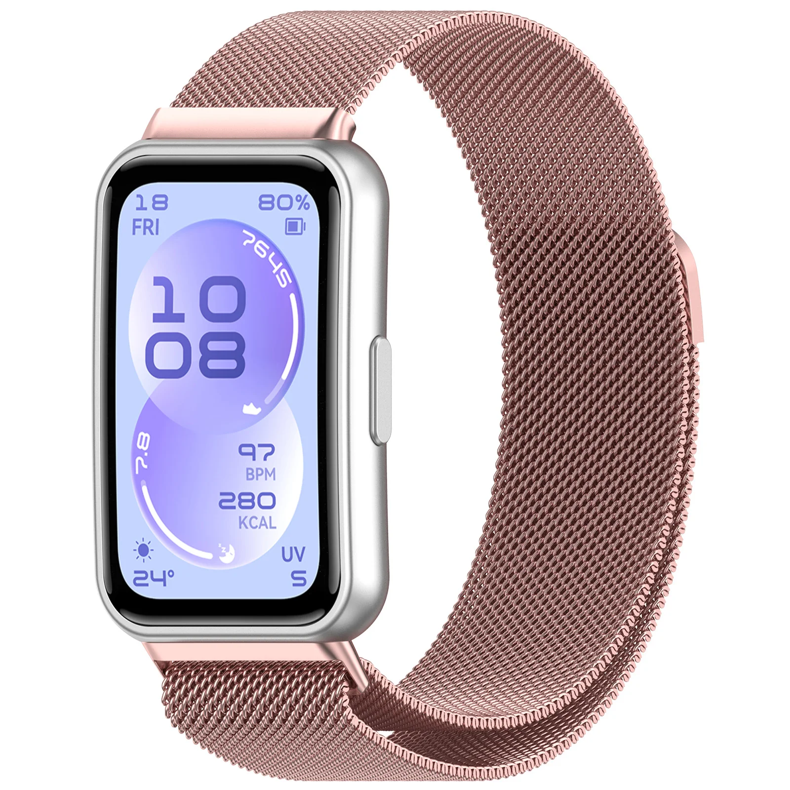 Milanese Loop Magnetic Metal Strap for Smart Band Accessories