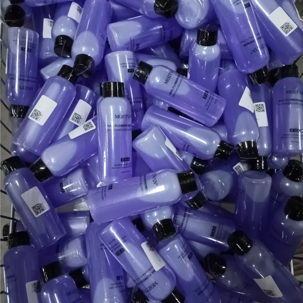 EMA Monomer 120ML 75ML 40ML Acrylic Liquid For Acrylic Powder NonYellowing EMA Monomer Liquid For Nail Extension Carving nail acrylic liquid