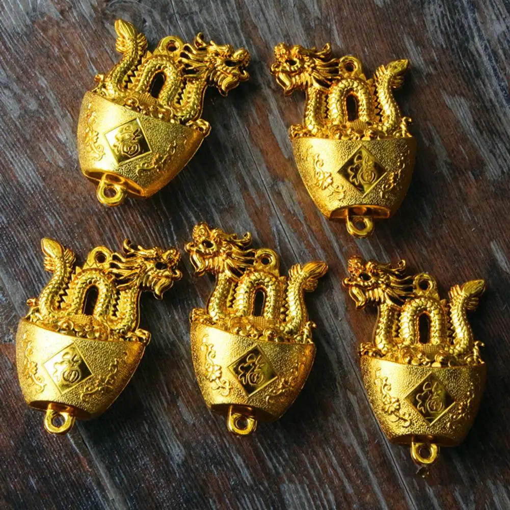 

Safe Environmentally Pendant Chinese New Year Dragon Pendant Tassel Decoration for Home Fortune Blessing Wealth Symbol Holiday