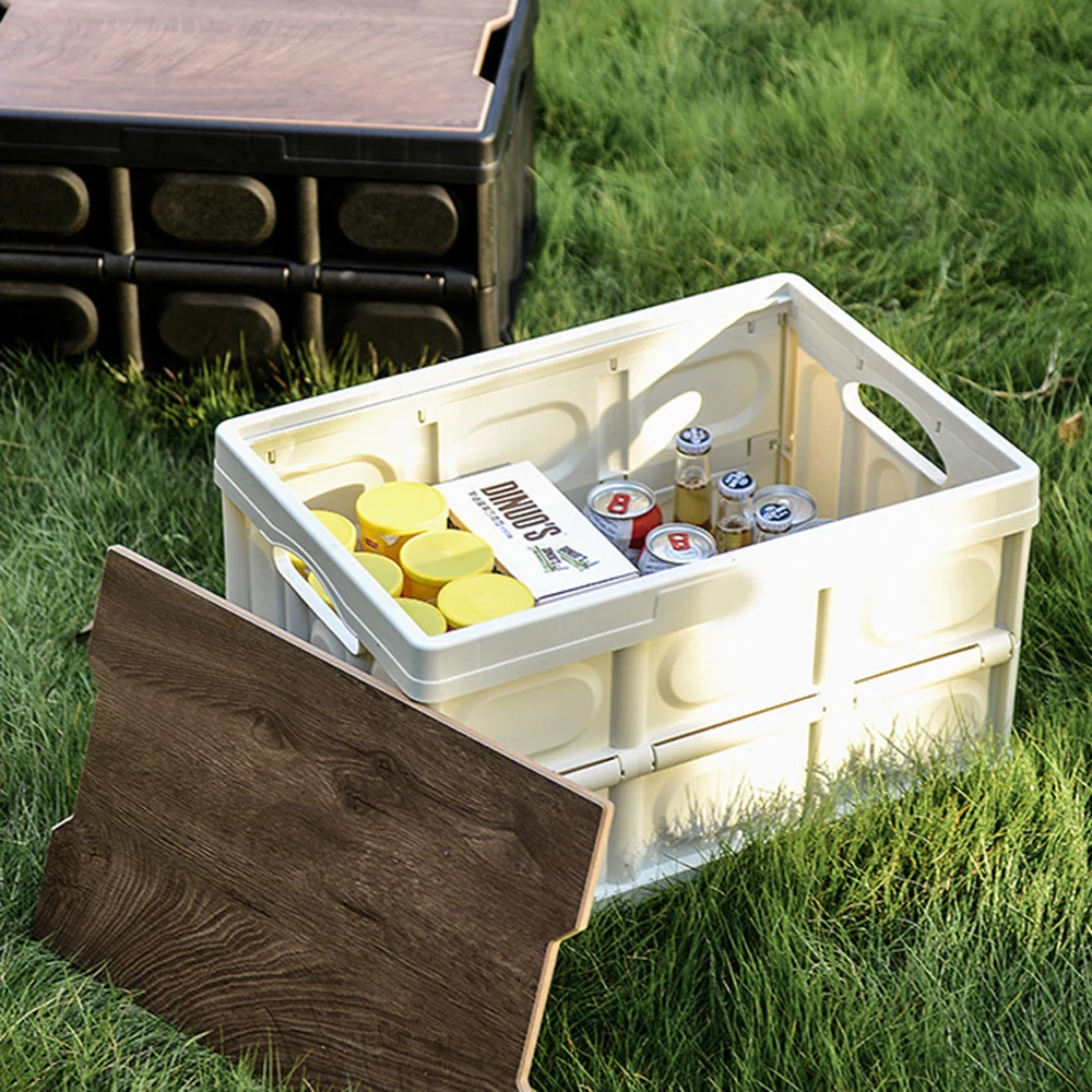 Hand-Held Draw-Out Folding Storage Box For Outdoor Camping Vehicle Use Large-Capacity Toy Storage Box 1PC storage box